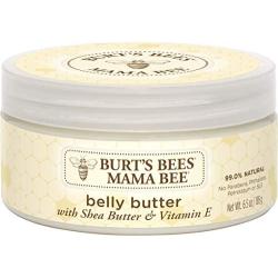 Burts Bees Mama Bee Belly Butter, Fragrance Free Lotion, 6.5 Ounce Tub
