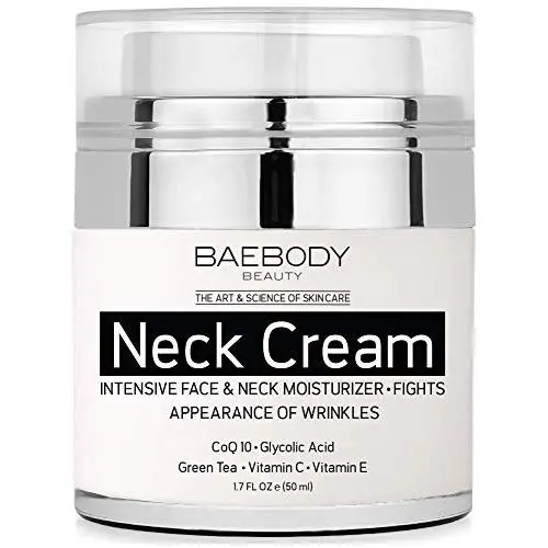 Baebody Neck Cream with AHAs, CoQ10, Glycolic Acid & Green Tea, 1.7 Ounces Baebody Neck Cream with AHAs, CoQ10, Glycolic Acid & Green Tea, 1.7 Ounces