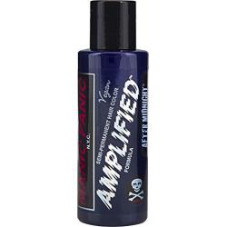 Manic Panic After Midnight Hair Color - Amplified - Semi Permanent Hair Dye - Dark Navy Blue - Green Undertones - For Dark & Light Hair - Vegan, PPD & Ammonia-Free - For Coloring Hair on Women & Men