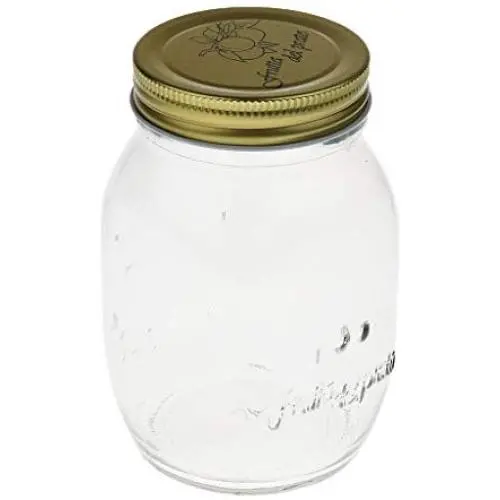 Glass Tea Coffee Canister Cookie Jar Storage Tin Honey Pot Dispenser 3 Sizes - Clear, 500ml Glass Tea Coffee Canister Cookie Jar Storage Tin Honey Pot Dispenser 3 Sizes - Clear, 500ml