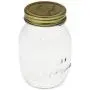 Glass Tea Coffee Canister Cookie Jar Storage Tin Honey Pot Dispenser 3 Sizes - Clear, 500ml Glass Tea Coffee Canister Cookie Jar Storage Tin Honey Pot Dispenser 3 Sizes - Clear, 500ml