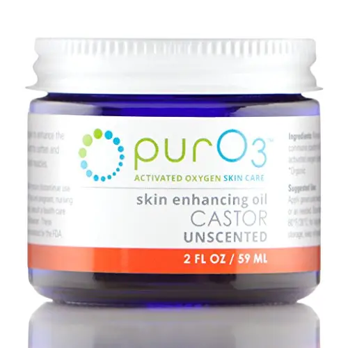 PurO3 Fully Ozonated Castor Oil - 2 oz - Glass Jars PurO3 Fully Ozonated Castor Oil - 2 oz - Glass Jars