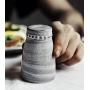 Seasoning Box Condiment Cruet Bottle Spice Jar Set Small spice jars,Ceramic spice jars Spice organizer Ceramic storage jars Spice jar labels Ceramic containers-A (Color : A)