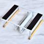 Galapara Fridge Organizer Refrigerator Side Storage Rack Shelf Paper Towel Holder, Spice Jars Rack Kitchen Storage Wrap Rack Seasoning Jars Organizer Refrigerator Shelf Kitchen Storage Cabinet Rack