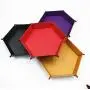 JUSTDOLIFE Dice Tray Creative Foldable Desktop Storage Organizer Valet Organizer Valet Tray