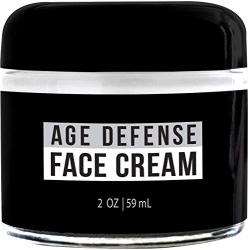 RUGGED & DAPPER Face Cream for Men, Anti-Aging Skin Care Lotion for Day and Night, 2 Oz