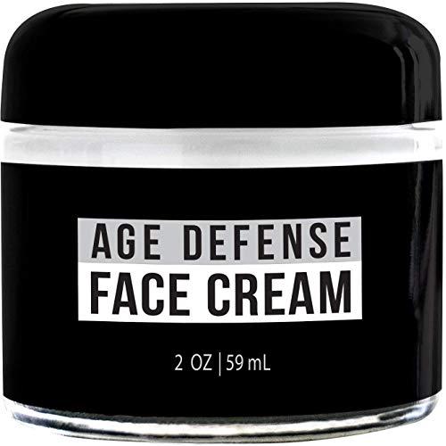 RUGGED & DAPPER Face Cream for Men, Anti-Aging Skin Care Lotion for Day and Night, 2 Oz