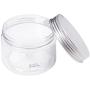 Bekith 20 Pack 4 Ounce Clear Plastic Storage Jars Containers With Screw-on Lids, Refillable BPA Free Small Round Slime Containers for Kitchen & Household Storage