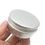 10 Stück Aluminium Metall Kosmetik Wiederbefüllbare Behälter Professionelle Kosmetik Behälter Cremetopf Flasche 5g/15g/30/50g/100g (Größe: 100g)