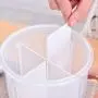 Ruipunuosi Multi-function Grain Food Storage Box Dried Grains Container Tank Bottles Kitchen Plastic Clear Jar Food Preservation Fresh Transparent Grid Sealed Cans
