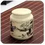 Ceramic Storage Bottles Mini Kitchen Spice Ceramic Jars For Food Containers Decoration Tea Sugar Coffee Storage Jars With Cover,Chuidiaozhe