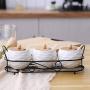 TNKML Ceramic Cruet Set Seasoning Rack And Seasoning Jar Seasoning Pepper Bottle Storage Box Pepper Salt Container And Spoon Spice Container Light Green