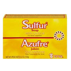 Grisi Sulfur Soap for Acne - 6 pack