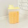 Lome123 Transparent Plastic Sealed Fresh-keeping Food Storage Container Storage Jar