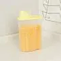 Yealsha Transparent Plastic Sealed Fresh-keeping Food Storage Container Storage Jar with Lids