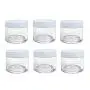 10PCS 30G/1oz Empty Portable Plastic Clear Cosmetic Container Jars Cream Lotion Bottles with Screw Lid Makeup Sample Travel Packing Storage Organizer Dispenser for Powder Eye Cream Gems Beads Jewelry 10PCS 30G/1oz Empty Portable Plastic Clear Cosmetic Container Jars Cream Lotion Bottles with Screw Lid Makeup Sample Travel Packing Storage Organizer Dispenser for Powder Eye Cream Gems Beads Jewelry