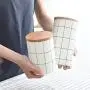 Bouteilles de Rangement en Céramique Boîtes à Thé Scandinave avec Couvercle pour Épices/Accessoires de Cuisine Bouteilles de Rangement en Céramique Boîtes à Thé Scandinave avec Couvercle pour Épices/Accessoires de Cuisine