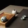 Teespender-Behälter für Tee, Zucker, Kaffeebohnen, Keramik-Teespender, Küchen-Aufbewahrungsbehälter, Tee-Flasche & Behälter, Zuckerbehälter, Gewürzbehälter