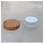 2Pcs 15ml/0.5oz Empty Refillable Frosted Glass Bottles Round Cream Jars Container Portable Travel Cosmetic Bottle Jars Pot with Bamboo Lid and Inner Liner for Samples Lip Balms Lotion Eyeshadow 2Pcs 15ml/0.5oz Empty Refillable Frosted Glass Bottles Round Cream Jars Container Portable Travel Cosmetic Bottle Jars Pot with Bamboo Lid and Inner Liner for Samples Lip Balms Lotion Eyeshadow