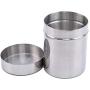 Storage Bottles & Jars 304 Stainless Steel Sealed Cans Portable Storage Tank Milk Tea Cans Seasoning Jar,Sanding