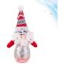 Vosarea Christmas Candy Gift Box Party Candy Sweet Jar Xmas Candy Gift Jar with Doll