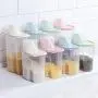 Anpay Cereal Storage Containers With Lid Household Kitchen Storage Cans Easy Pouring For Dried Fruit Snacks 2.5L-1pcs Anpay Cereal Storage Containers With Lid Household Kitchen Storage Cans Easy Pouring For Dried Fruit Snacks 2.5L-1pcs