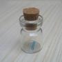 Mini Glass Bottle With Natural Cork Stoppers 1Ml 2M 3Ml 4Ml 5Ml Glass Jars Idea For Wedding And Parties,2Ml Clear