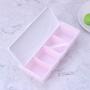 Vitality-Store 4 Grid Jar Condiment Storage Seasoning Container Kitchen Food Box Case Holder