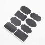 80Pcs/Lot Glass Bottle Stickers Waterproof Chalkboard Lables Tag Jar Organizer Windows Cup Can Storage Blackboard Stickers Home,80Pcs