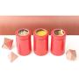 GARIAN Brabantia Window Lid Canister, 1.4 L - Passion Red
