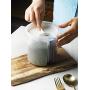 Lock n Lock Food Storage Jar Containers 70 oz Plastic Jars with Lids 2L/70 oz