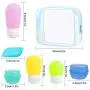 Travel Bottles, Standie 17PCS Leakproof Silicone Travel Toiletry Squeeze Bottle Set Cosmetic Toiletry Containers for Shampoo Lotion Condiment Travel Bottles, Standie 17PCS Leakproof Silicone Travel Toiletry Squeeze Bottle Set Cosmetic Toiletry Containers for Shampoo Lotion Condiment