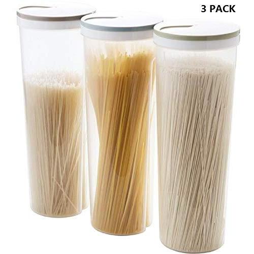 3 Pcs Food Storage Containers with Lids, Keeping Food Dry & Fresh