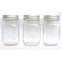 Country Harvest Mason Jars Home Canning Jars 16oz Regular Mouth 12Pc/Pk