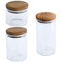 Glass Sealed Jars, Moisture-Proof Kitchen Food Containers, Storage Of Spices/Pasta/Oatmeal/Coffee Beans