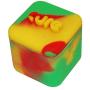 Cure Cube Non-Stick Silicone Storage Containers 5 Pack Assorted (5 Item Bundle)