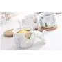 Bouteilles/Jars en Céramique pour Condiments, Épices, Poterie avec Couvercles, Cuillère en Bois, Plateau - Pot Cruet en Céramique, Assaisonnement, Sucre, Café, Sel, 8.8OZ (250ML), Set de 3 (Jardin) Bouteilles/Jars en Céramique pour Condiments, Épices, Poterie avec Couvercles, Cuillère en Bois, Plateau - Pot Cruet en Céramique, Assaisonnement, Sucre, Café, Sel, 8.8OZ (250ML), Set de 3 (Jardin)