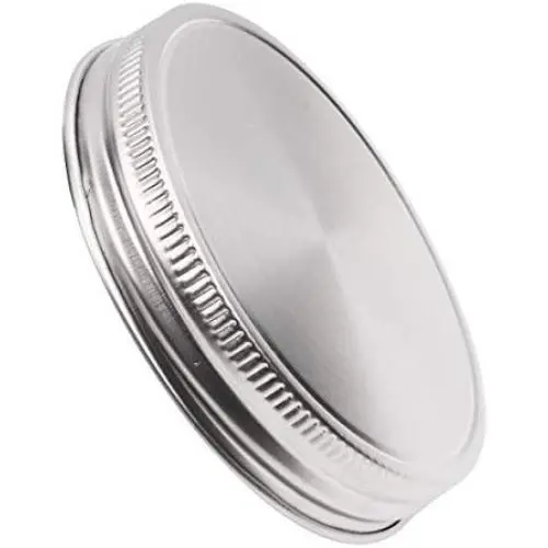 Capsules en Acier Inox iEFiEL Étanches pour Bocal avec Joints en Silicone pour Bocal à Bouche Large (6 pièces, Un Lot) Capsules en Acier Inox iEFiEL Étanches pour Bocal avec Joints en Silicone pour Bocal à Bouche Large (6 pièces, Un Lot)