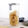 Küchen Aufbewahrungsbox - Lebensmittelbehälter Acrylglas Glasbehälter, Bleifrei, Versiegelte Dose mit Deckel, Große Kapazität, Süßigkeitenglasbehälter, Teebehälter