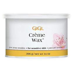 GiGi Creme Hair Removal Soft Wax for Sensitive Skin, 14 oz