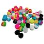 Gentcy Silicone 2ml 300pcs Containers Silicone Storage Jar Seals Oil Wax Concentrate 13color