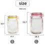 FGRYB 3PCS Mason Jar Zipper Bags, Reusable Airtight Seal Bag, Food Storage Snack Cookie Ziplock Bag, Leakproof Moisture proof Food Saver Bag for Travel/Camp/BBQ/Picnic/Office