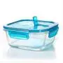 Bouteille de stockage alimentaire en verre étanche pour cuisine, boîte de conservation alimentaire, boîte de déjeuner, hermétique, pour réfrigérateur, finition experte, anti-humidité, multi-usage. Bouteille de stockage alimentaire en verre étanche pour cuisine, boîte de conservation alimentaire, boîte de déjeuner, hermétique, pour réfrigérateur, finition experte, anti-humidité, multi-usage.