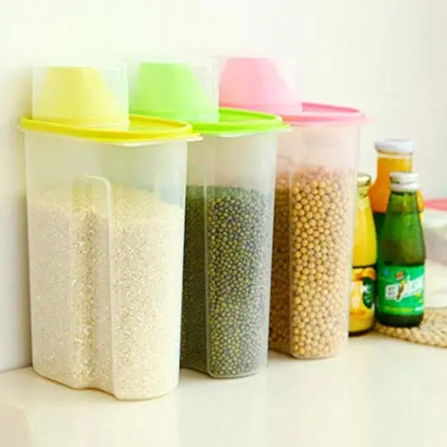Nikare Transparent Plastic Sealed Fresh-keeping Food Storage Container Storage Jar Food Storage & Organization Sets Nikare Transparent Plastic Sealed Fresh-keeping Food Storage Container Storage Jar Food Storage & Organization Sets