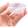 Pukido 24 pcs Slime Storage Container Reusable Plastic Storage Jars with Lids for Glue/Water/Cosmetic/Plasticine