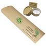 No Tree Was Harmed 1 OZ Kraft Paperboard Jars, 25 Pack, Bamboo Cardboard Jars, Lip Balm/Salve/Balm/Lip Scrub, Aluminum Tin Alternative, Eco Tubes, Cosmetic Containers, Compostable/Biodegradable, 30 ML