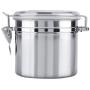 Coffee Canister - Stainless Steel Coffee Container Vacuum Sealed Storage Jar for Sugar Tea Bean(1100ml)