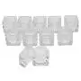 20 Pack Leere Plastik Kosmetik Probenbehälter, 5g Klare Glasbehälter mit Schraubverschluss