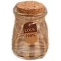 10 Pcs 100 ml Pudding Glass Bottle Jam Jar for Storage Candy Cans Storage Transparent Glass Jars