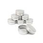 10pcs15ml/10ml/30ml Empty Balm Nail Art Cosmetic Cream Make Up Bottle Pot Lip Jars Container Screw Capacity Tin Case for DIY Cosmetics/Beauty Products (30ML)